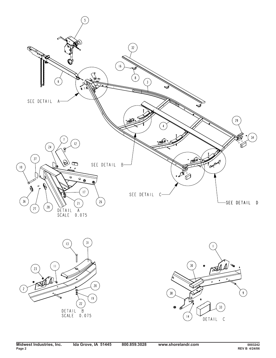 ShoreLand'r SRV42TB V.3 User Manual | Page 2 / 12