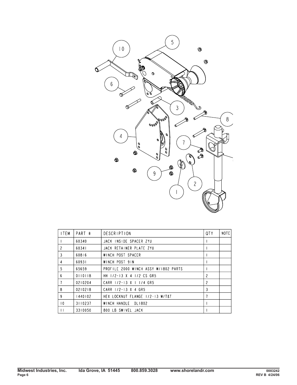 ShoreLand'r SRV42TB V.3 User Manual | Page 6 / 12