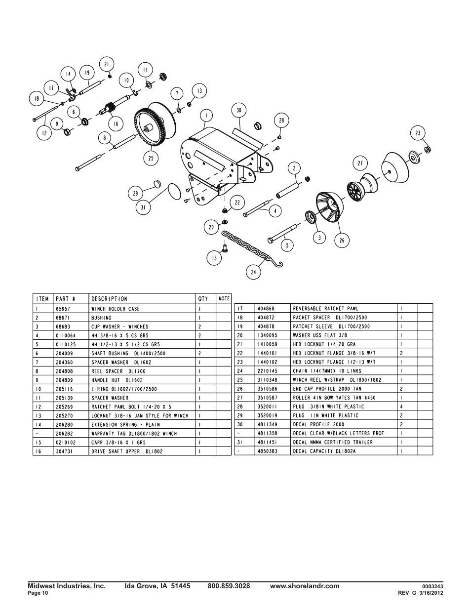 ShoreLand'r SRV46TB V.1 User Manual | Page 10 / 12