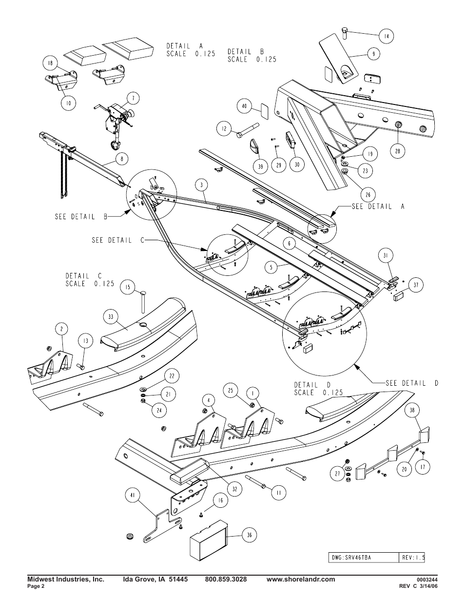 ShoreLand'r SRV46TBA V.1 User Manual | Page 2 / 10