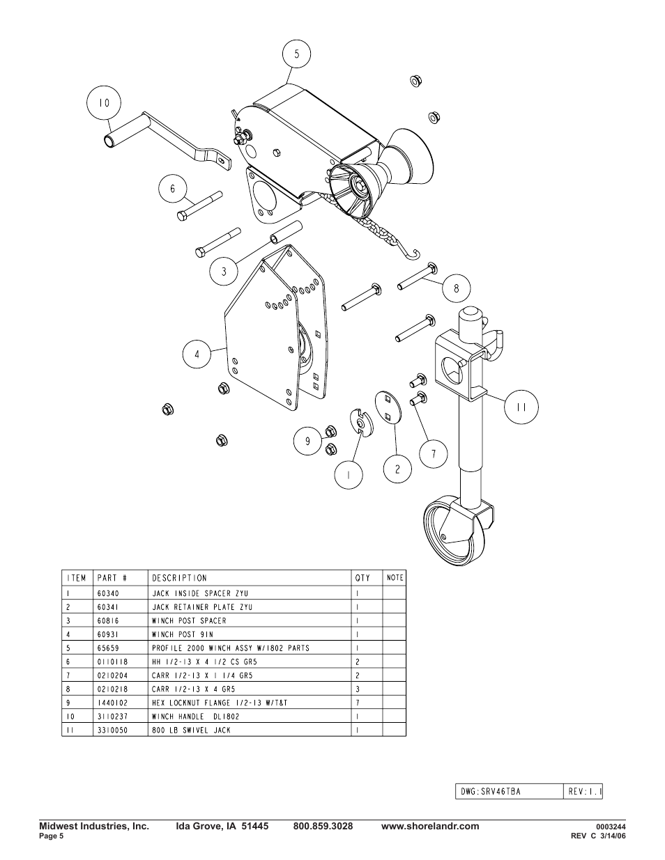 ShoreLand'r SRV46TBA V.1 User Manual | Page 5 / 10