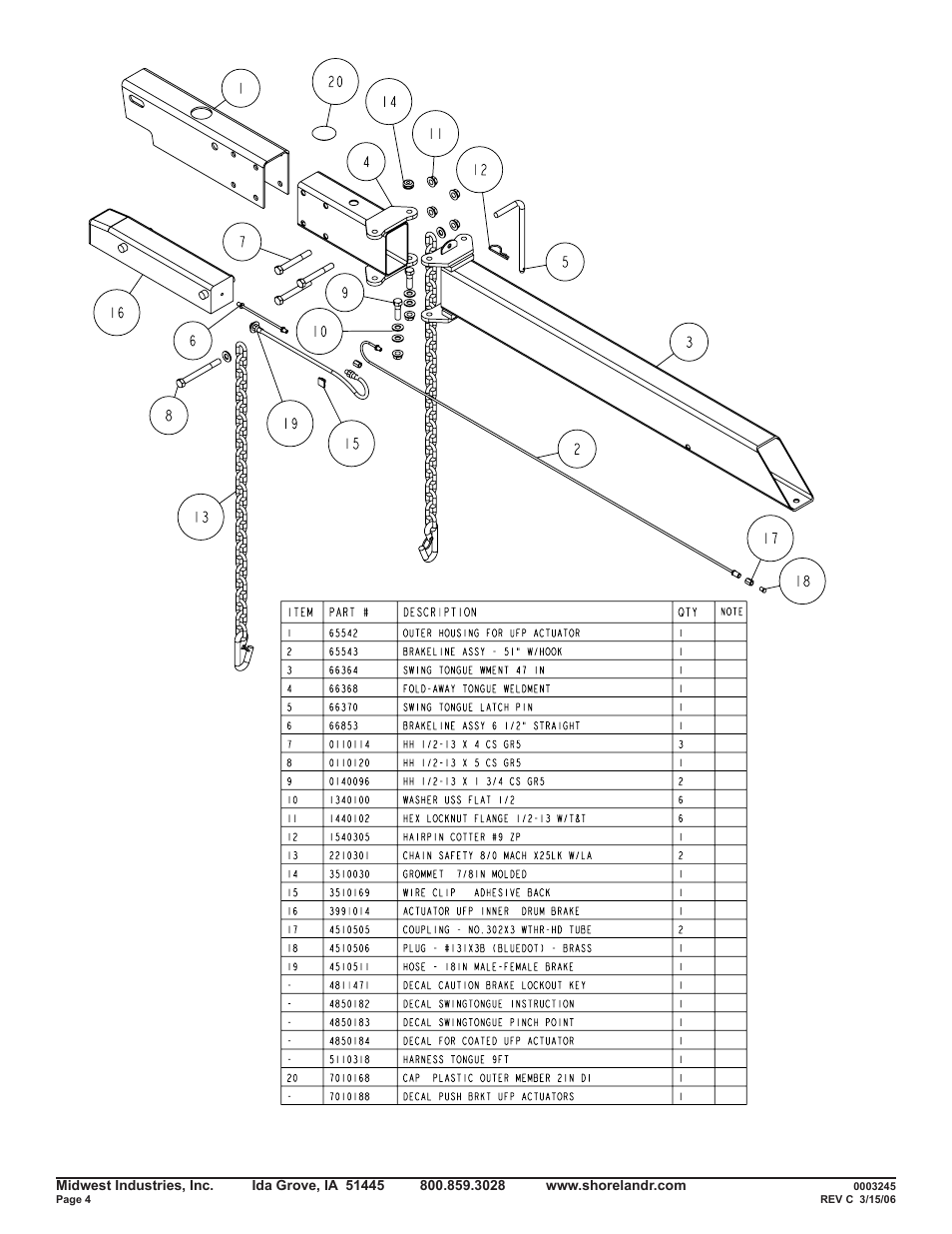 ShoreLand'r SRV46TBAL User Manual | Page 4 / 10