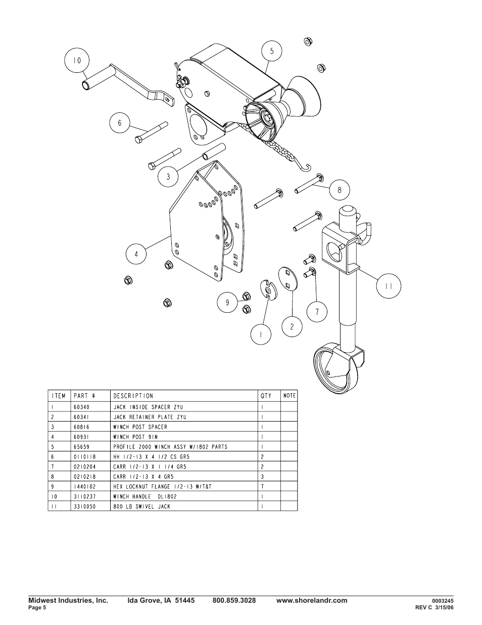 ShoreLand'r SRV46TBAL User Manual | Page 5 / 10