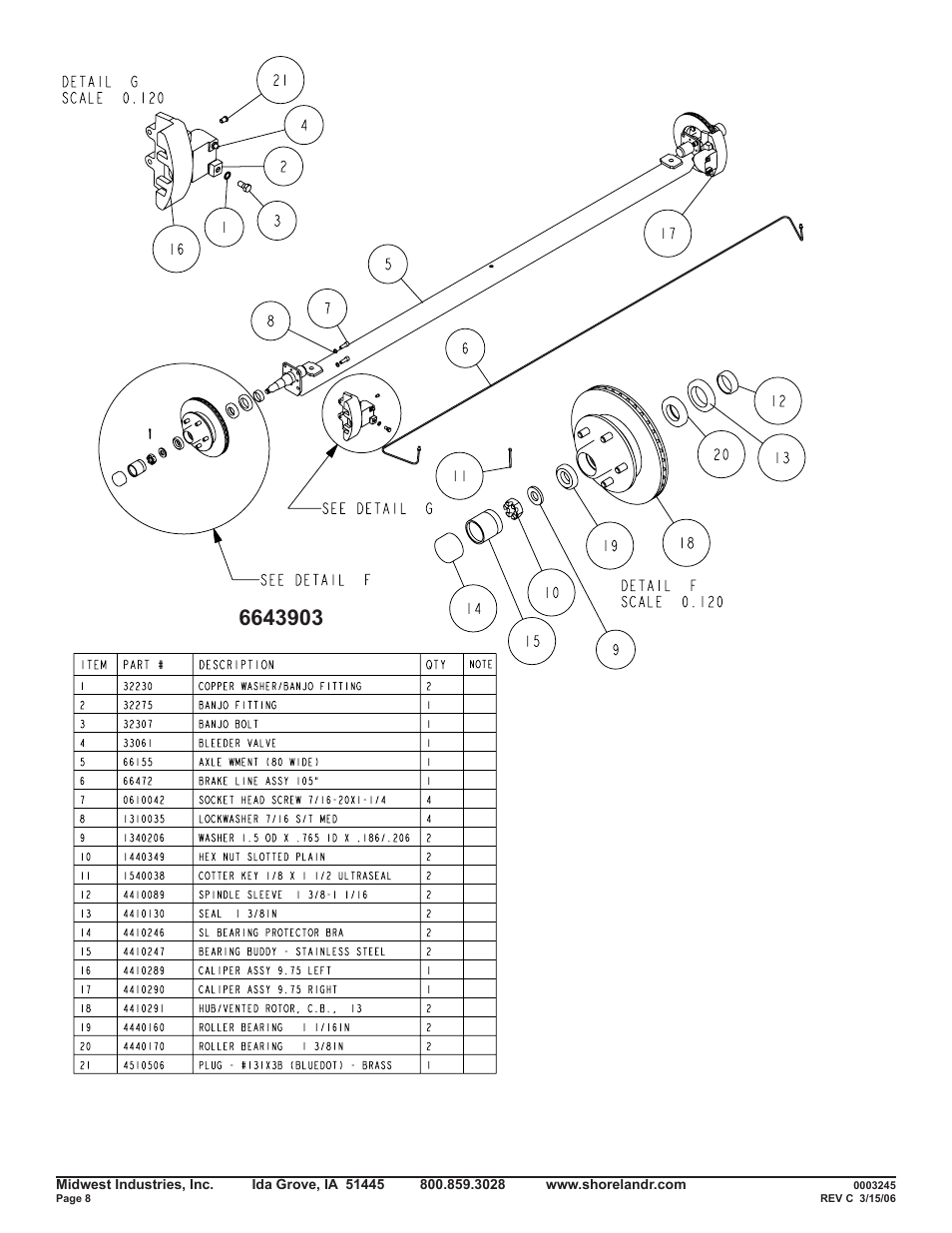 ShoreLand'r SRV46TBAL User Manual | Page 8 / 10
