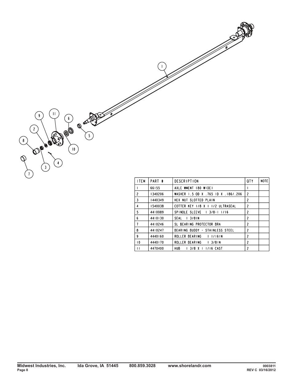 ShoreLand'r SRV50TB V.1 User Manual | Page 8 / 12
