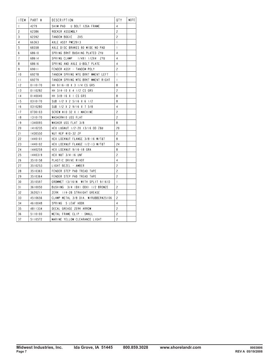 ShoreLand'r SRV50TBA V.3 User Manual | Page 7 / 12