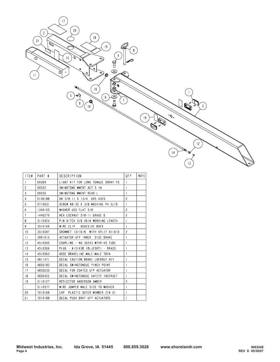 ShoreLand'r SRV55TBBA User Manual | Page 4 / 12