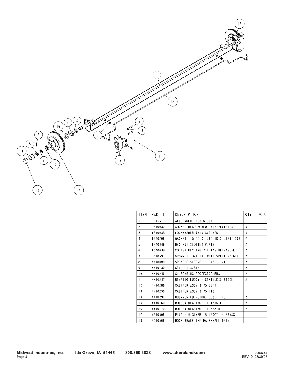 ShoreLand'r SRV55TBBA User Manual | Page 8 / 12