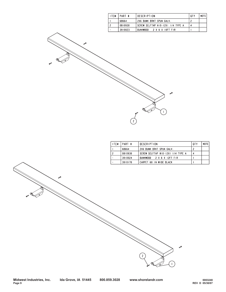 ShoreLand'r SRV55TBBA User Manual | Page 9 / 12