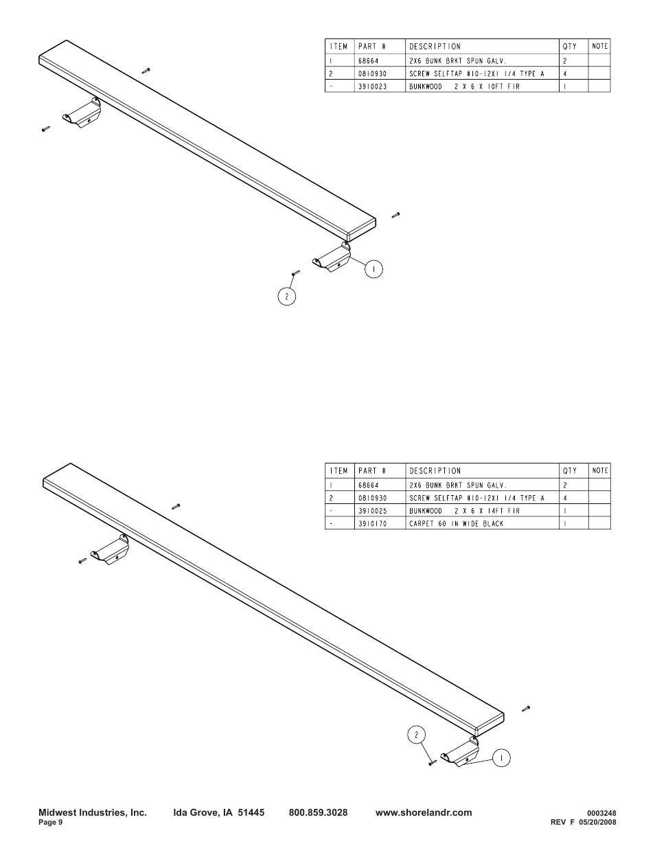 ShoreLand'r SRV58TBBA V.2 User Manual | Page 9 / 12