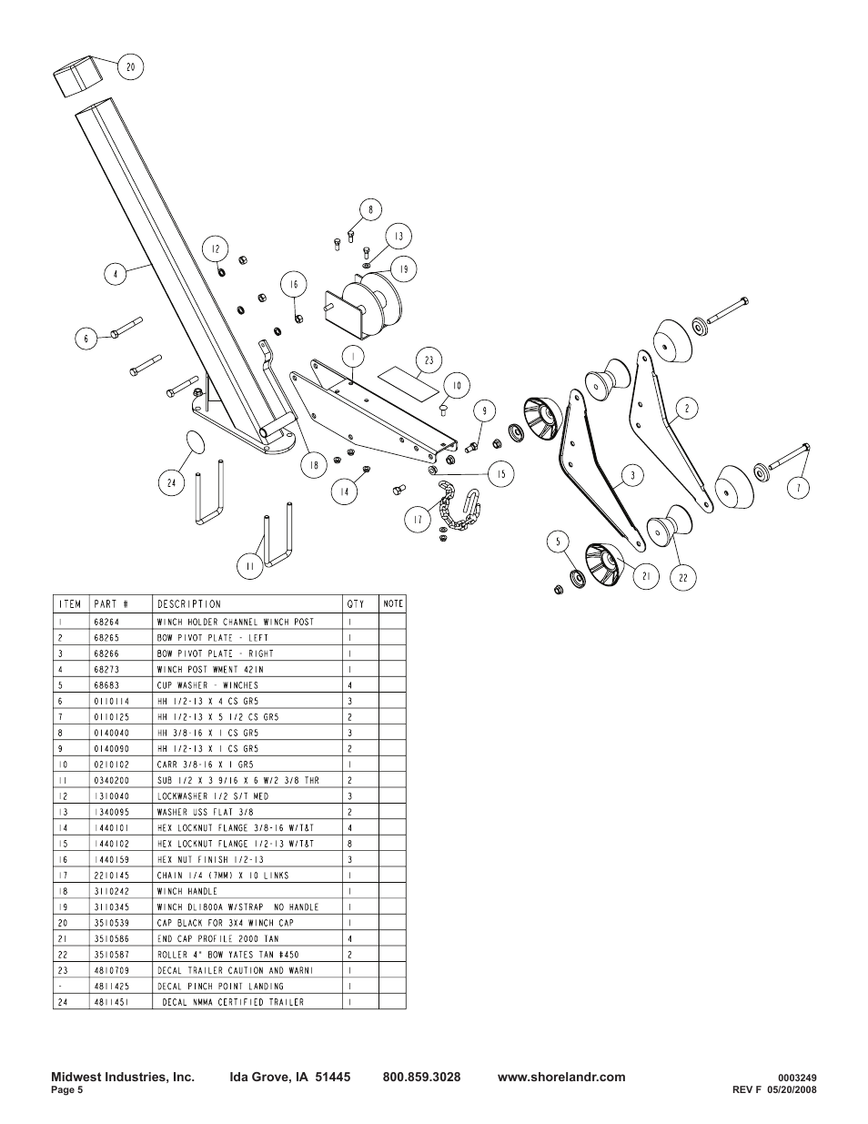ShoreLand'r SRV58TBBAL V.1 User Manual | Page 5 / 10