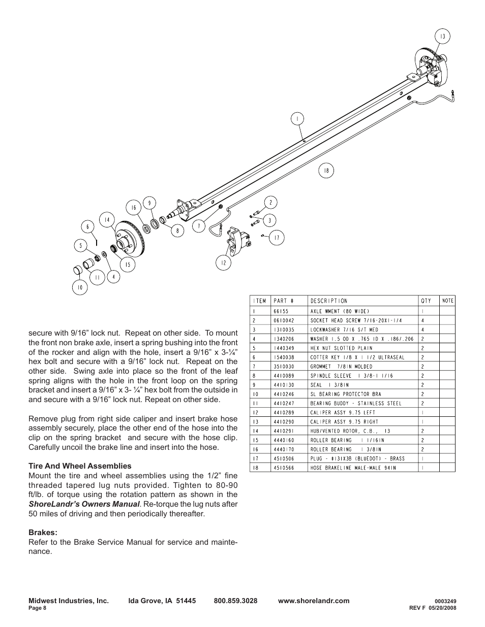 ShoreLand'r SRV58TBBAL V.1 User Manual | Page 8 / 10