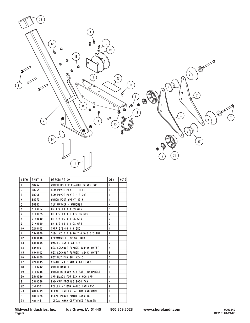 ShoreLand'r SRV58TBBAL V.2 User Manual | Page 5 / 10