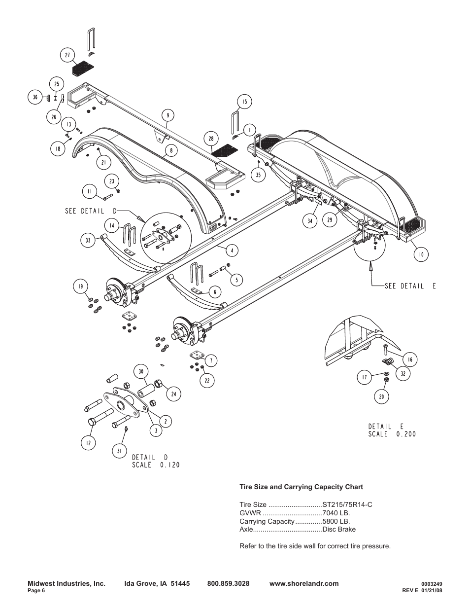 ShoreLand'r SRV58TBBAL V.2 User Manual | Page 6 / 10