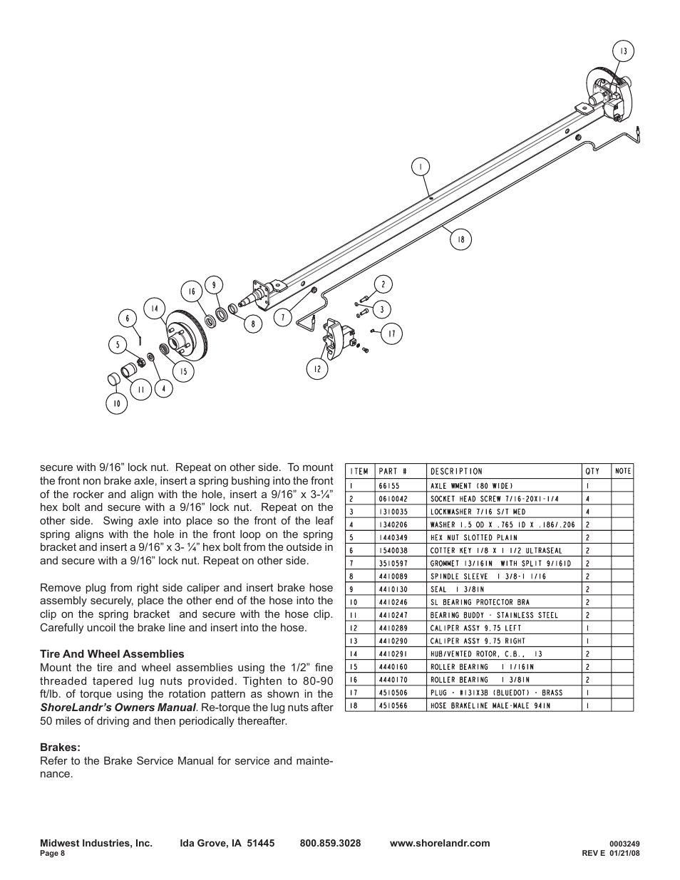 ShoreLand'r SRV58TBBAL V.2 User Manual | Page 8 / 10