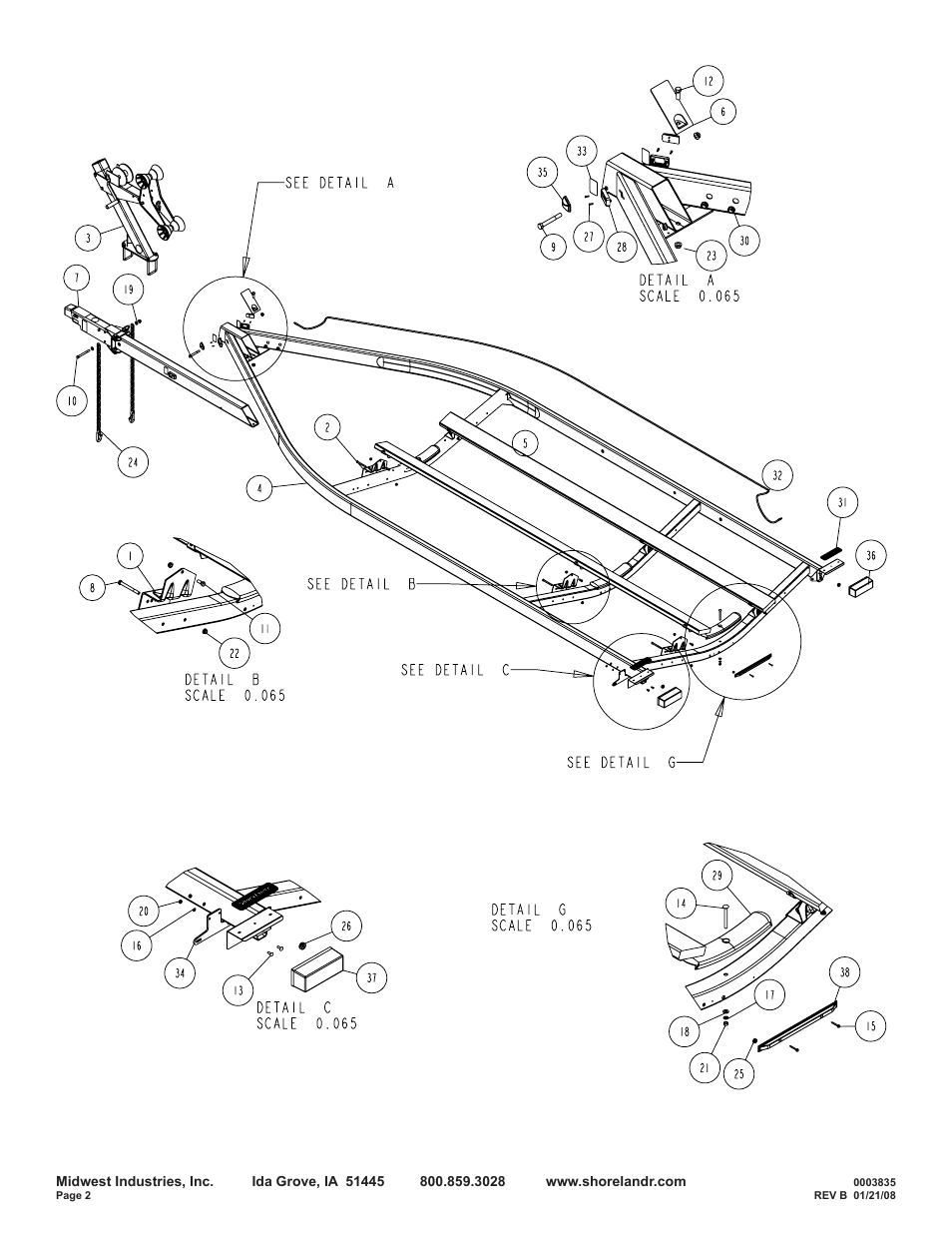 ShoreLand'r SRV58TBBL V.1 User Manual | Page 2 / 10