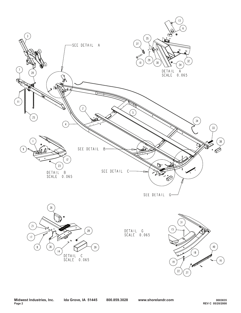 ShoreLand'r SRV58TBBL V.2 User Manual | Page 2 / 10