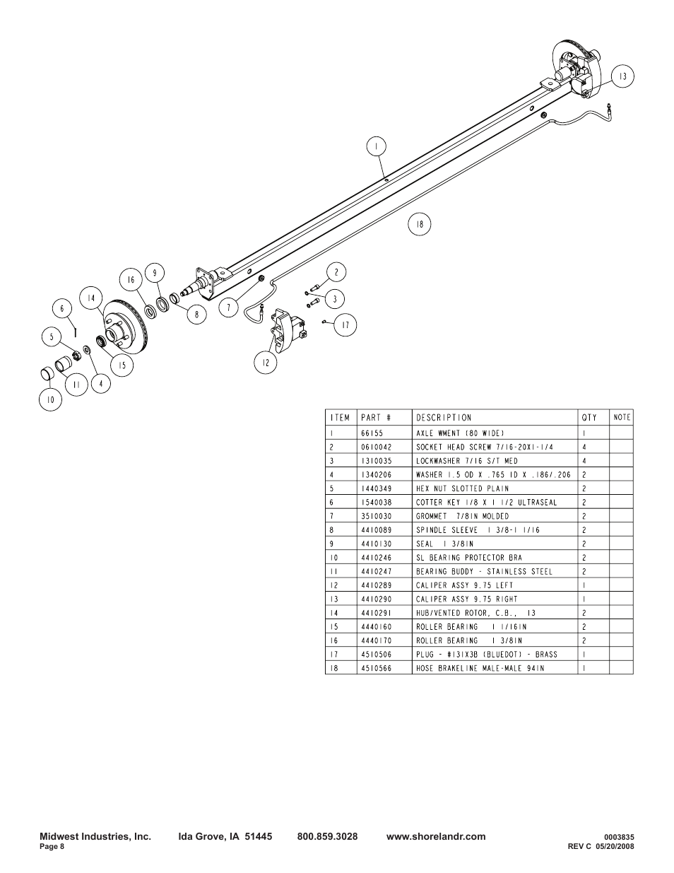 ShoreLand'r SRV58TBBL V.2 User Manual | Page 8 / 10