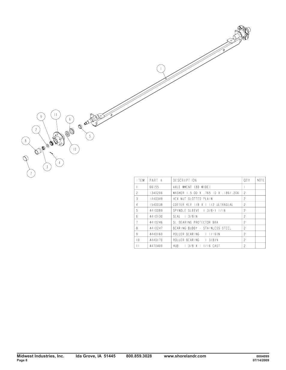 ShoreLand'r SRV50TCB User Manual | Page 8 / 11