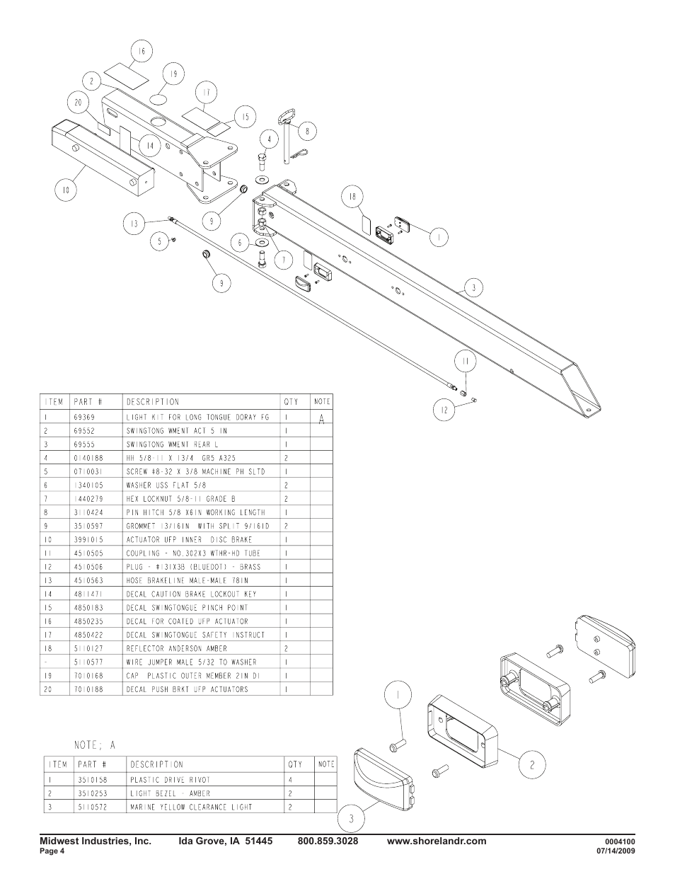 ShoreLand'r SRV50TCBA User Manual | Page 4 / 11