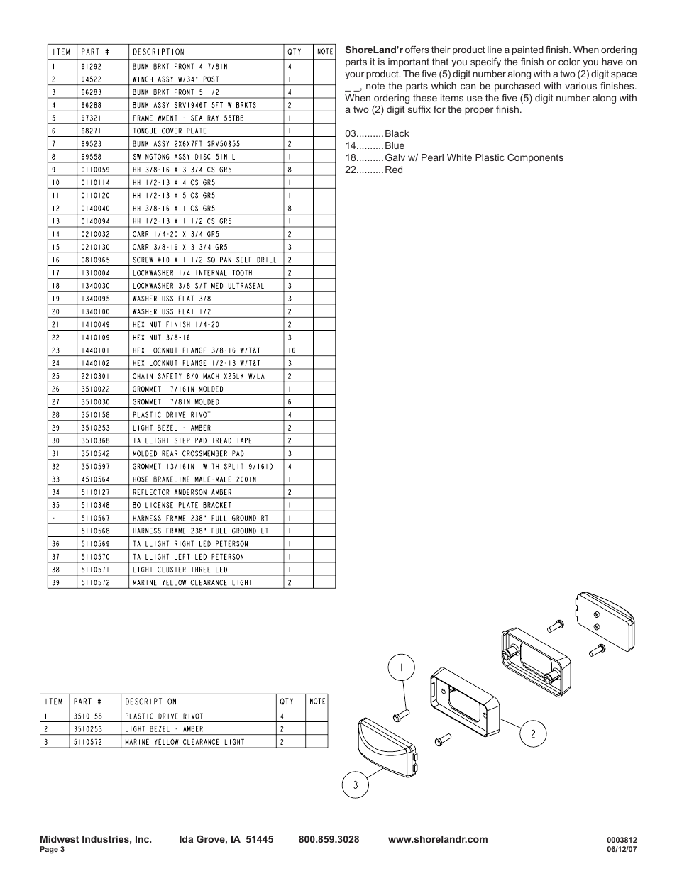 ShoreLand'r SRV55TBB User Manual | Page 3 / 12