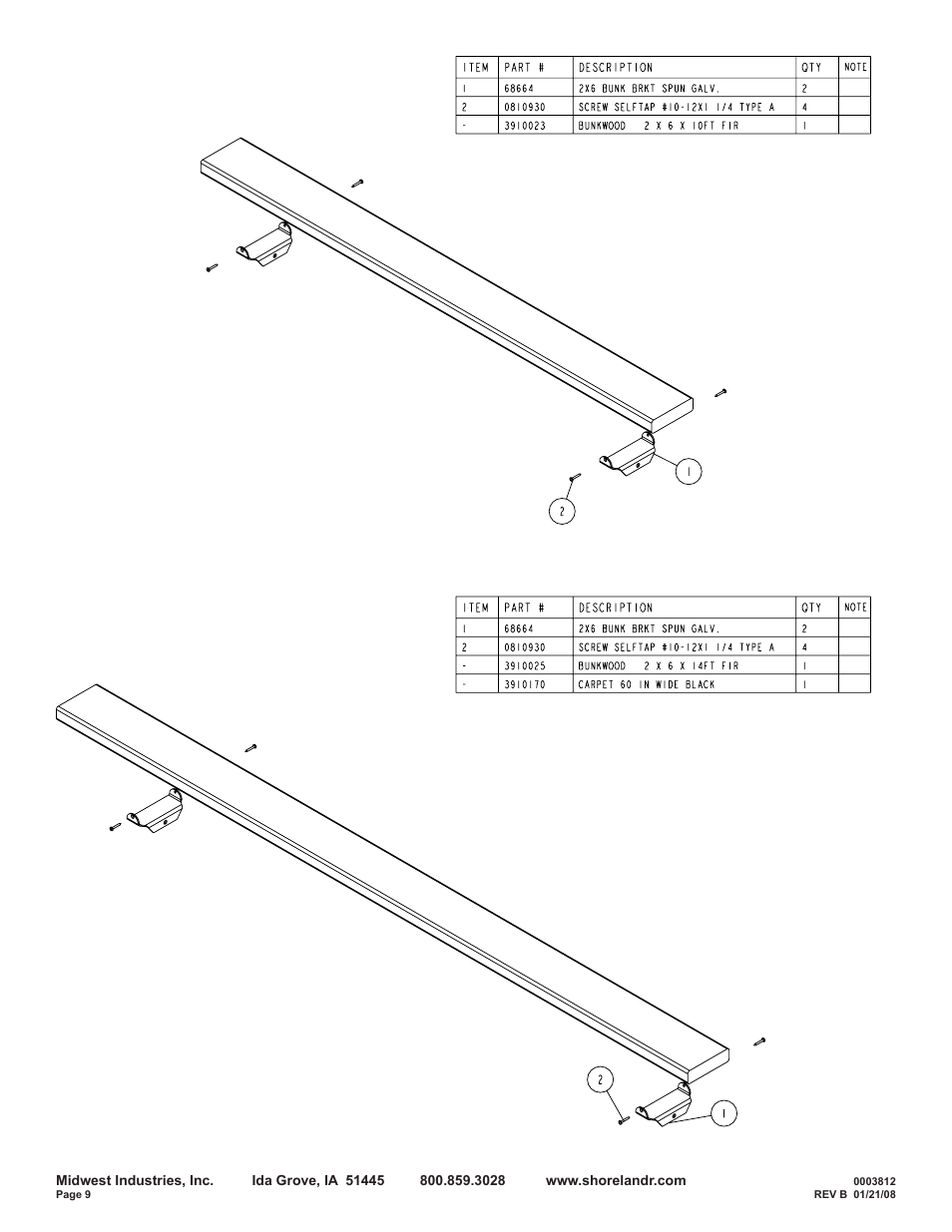 ShoreLand'r SRV58TBB User Manual | Page 9 / 10