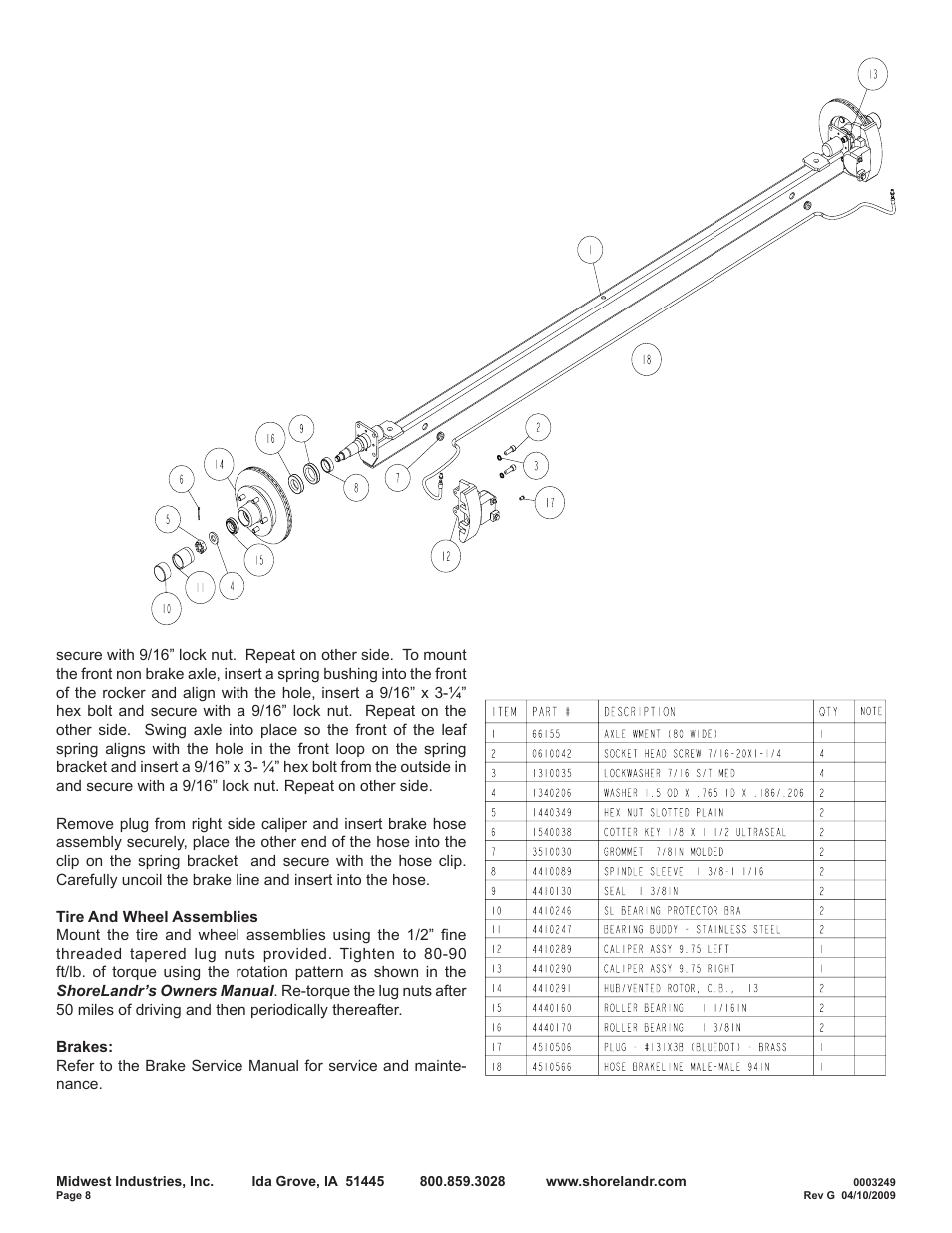 ShoreLand'r SRV59TBBAL User Manual | Page 8 / 10