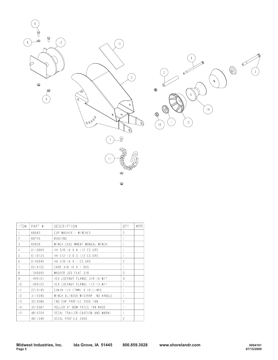 ShoreLand'r SRV59TCBB User Manual | Page 5 / 9