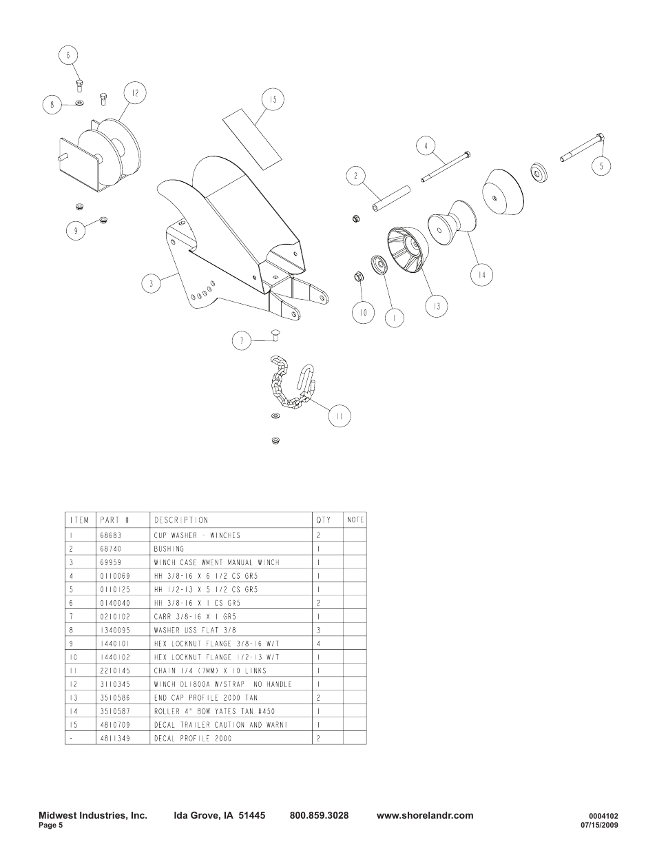 ShoreLand'r SRV59TCBBA User Manual | Page 5 / 9