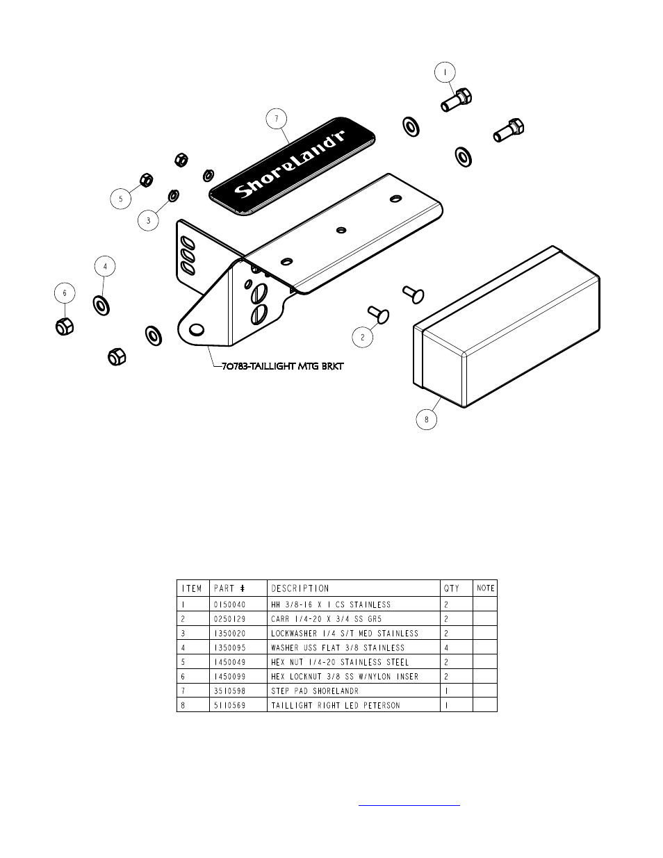 ShoreLand'r TRV20NAL User Manual | Page 5 / 16
