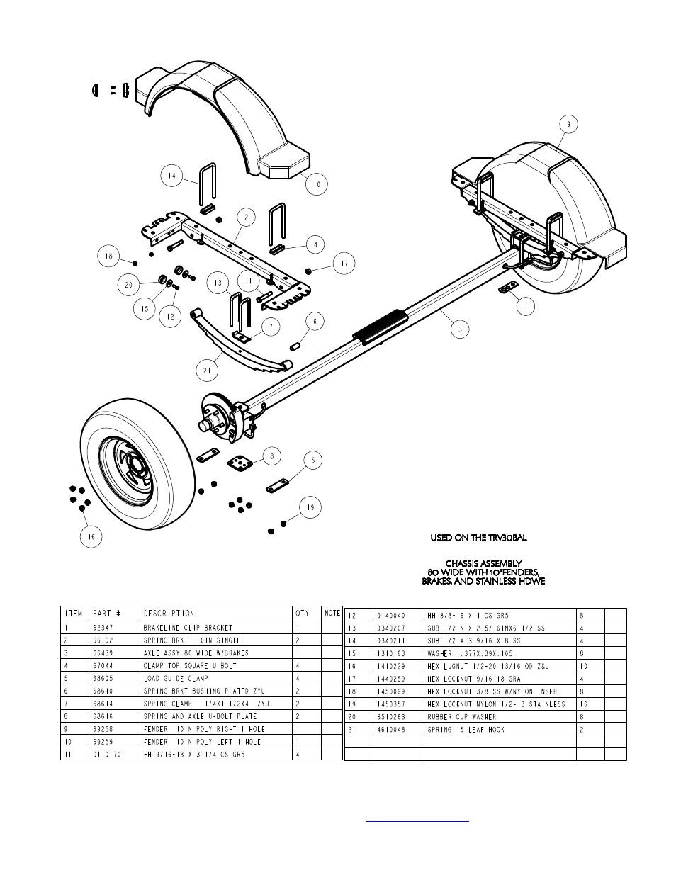 ShoreLand'r TRV30BAL User Manual | Page 9 / 14