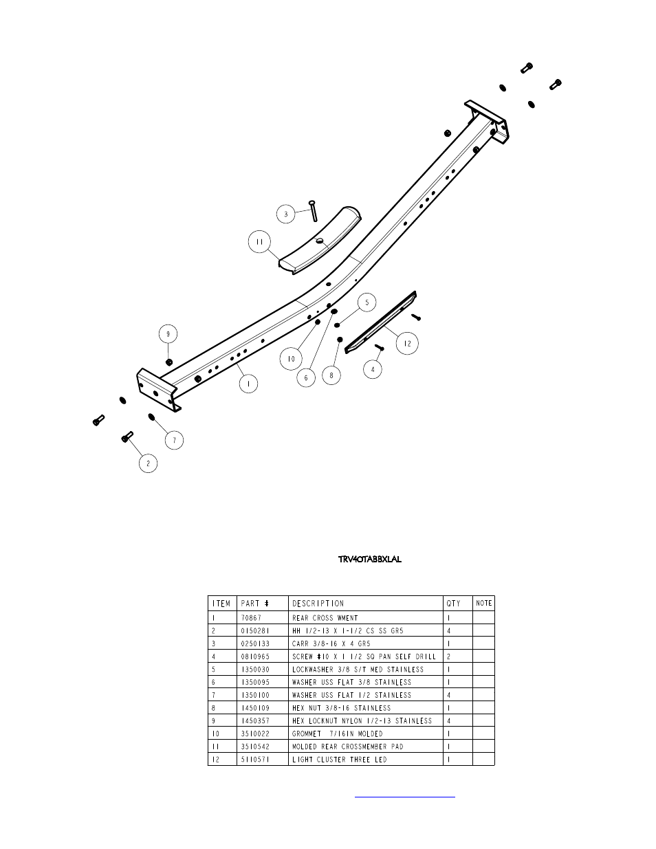 ShoreLand'r TRV40TABBXLAL User Manual | Page 3 / 18