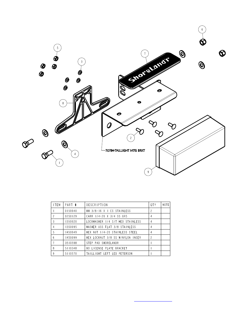 ShoreLand'r TRV40TABBXLAL User Manual | Page 5 / 18
