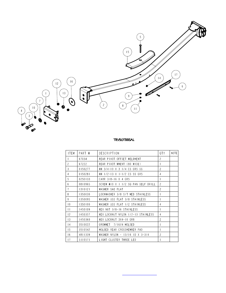 ShoreLand'r TRV50TBBSAL User Manual | Page 3 / 19