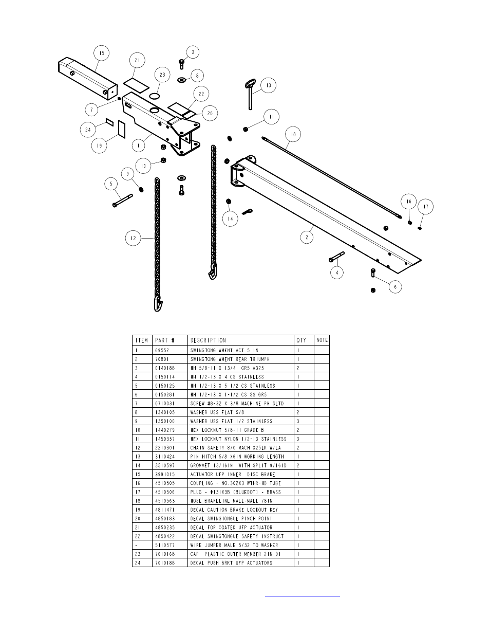 ShoreLand'r TRV50TBBSAL User Manual | Page 8 / 19