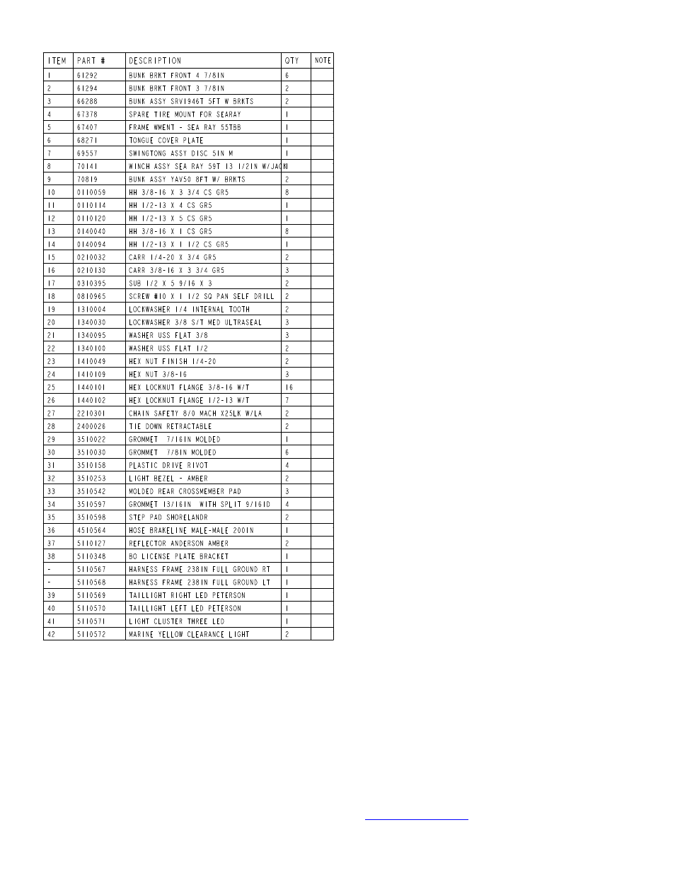 ShoreLand'r YAV50TCBBLW User Manual | Page 3 / 10