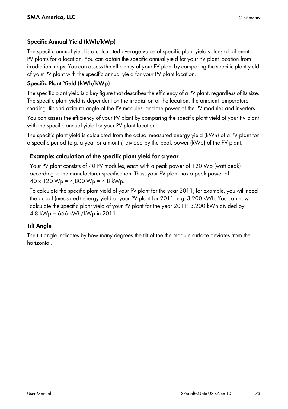 SMA SB 240-US-10 User Manual | Page 73 / 75