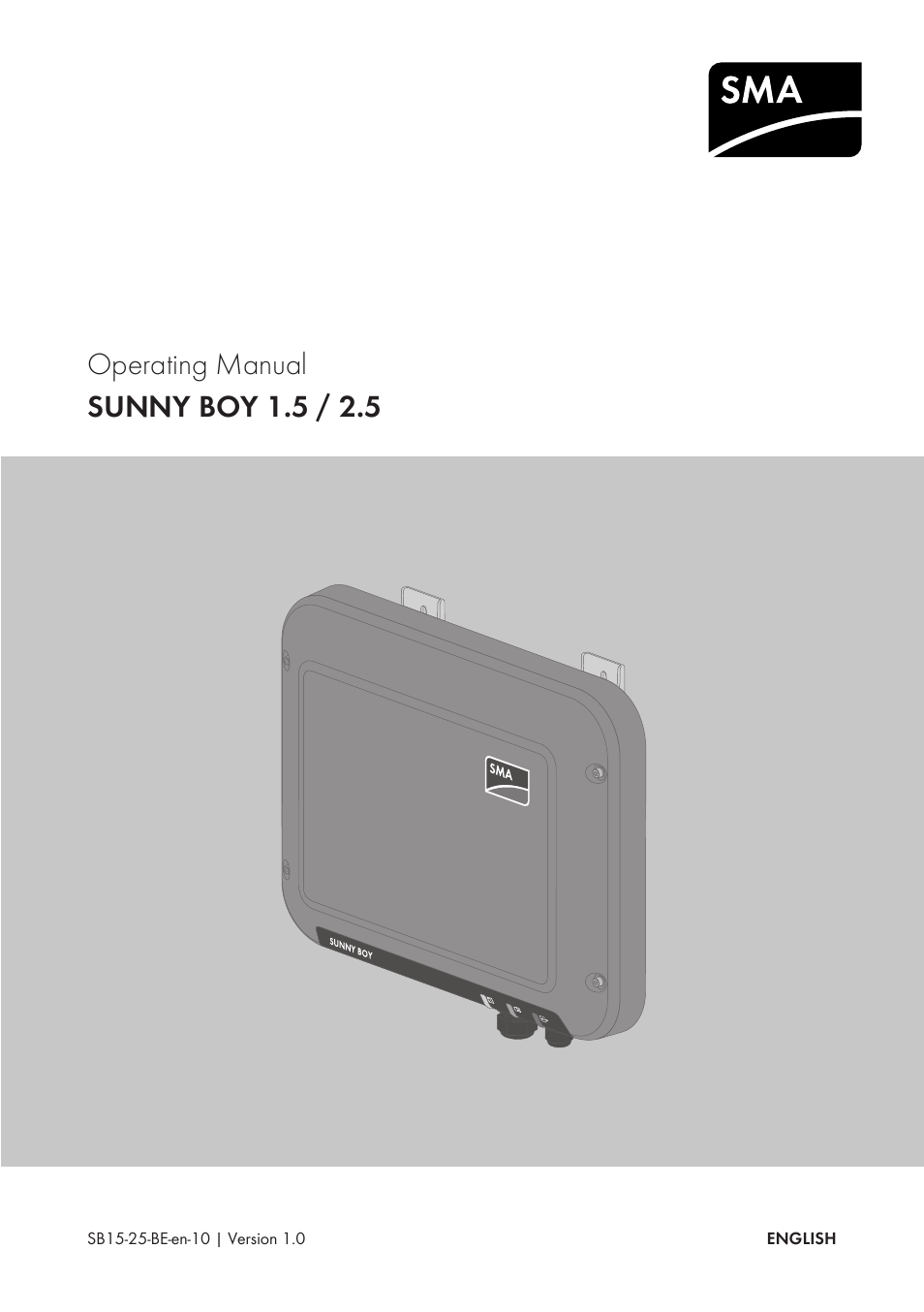 SMA SB 1.5-1VL-40 User Manual | 60 pages