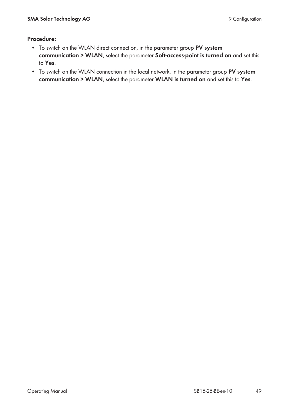 SMA SB 1.5-1VL-40 User Manual | Page 49 / 60