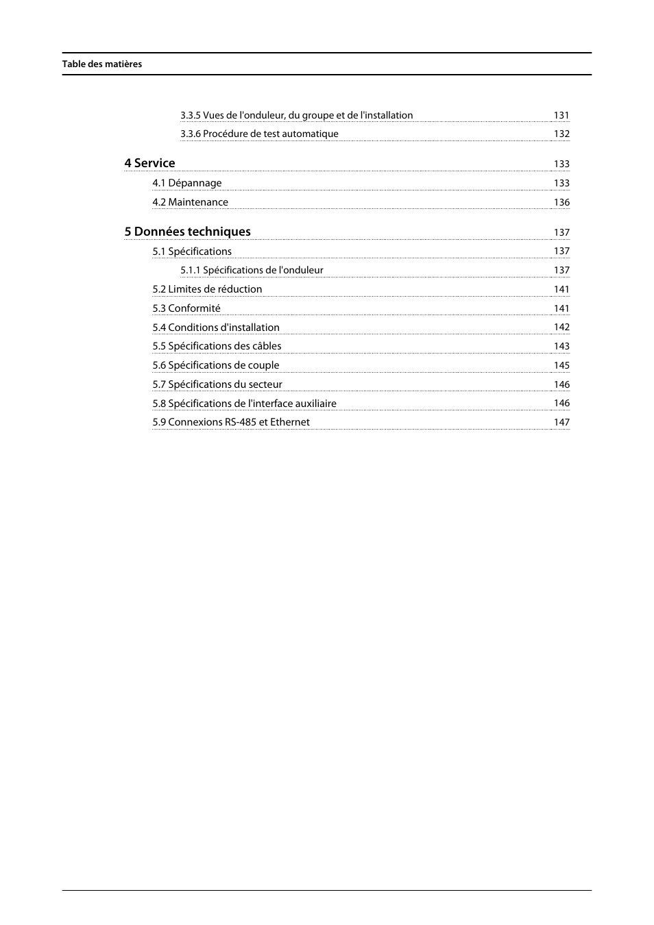 4 service, 5 données techniques | SMA FLX Series User Manual | Page 105 / 248