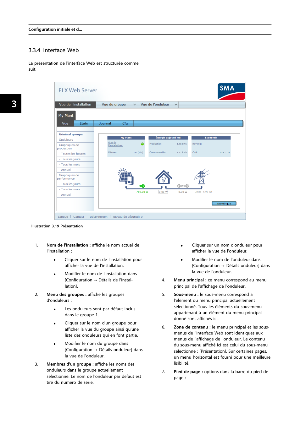 4 interface web | SMA FLX Series User Manual | Page 131 / 248