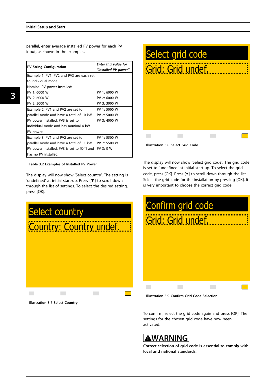 Warning | SMA FLX Series User Manual | Page 23 / 248