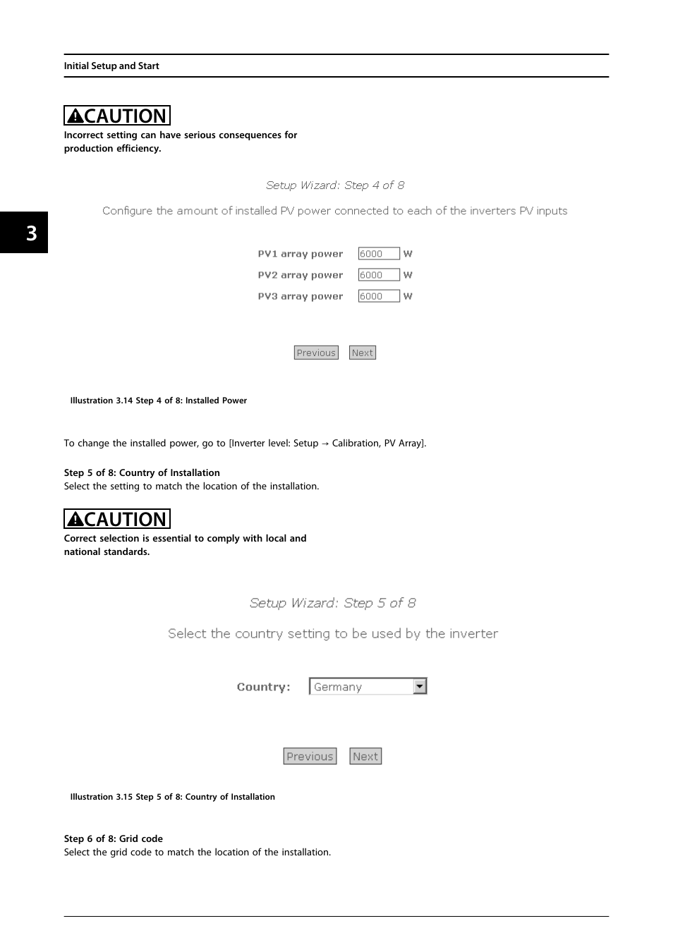 Caution | SMA FLX Series User Manual | Page 27 / 248