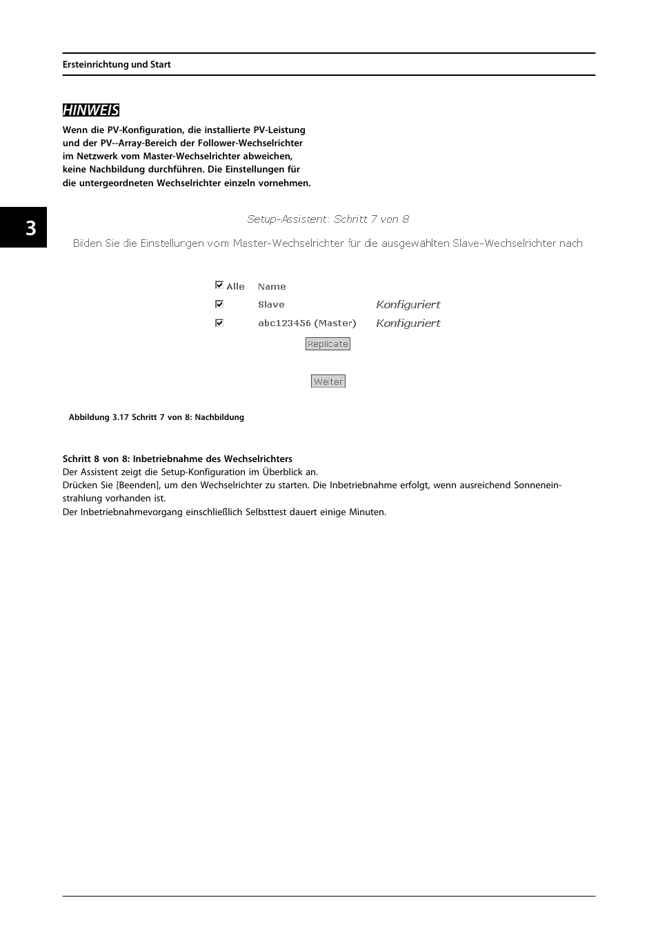 Hinweis | SMA FLX Series User Manual | Page 79 / 248