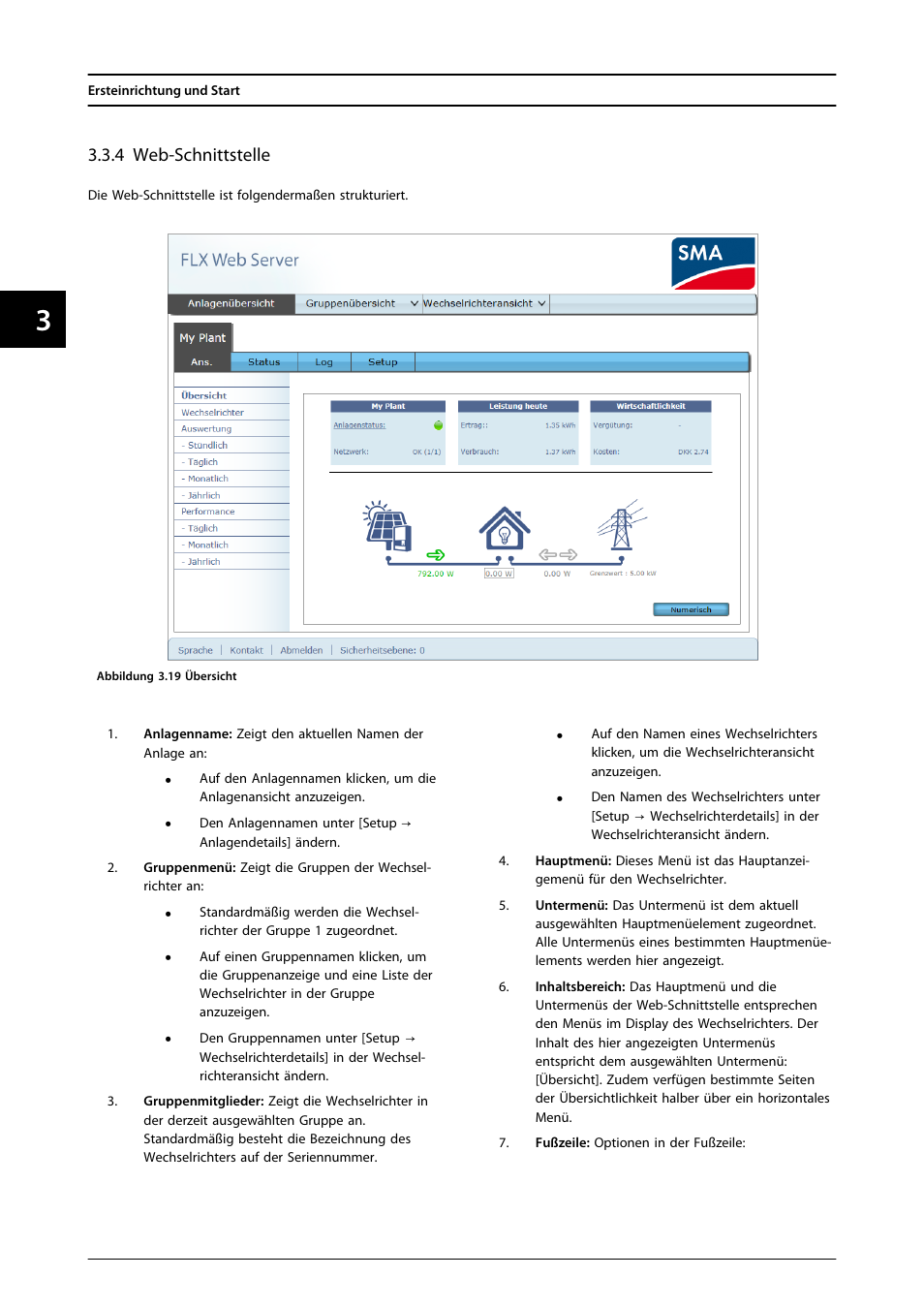 4 web-schnittstelle | SMA FLX Series User Manual | Page 81 / 248