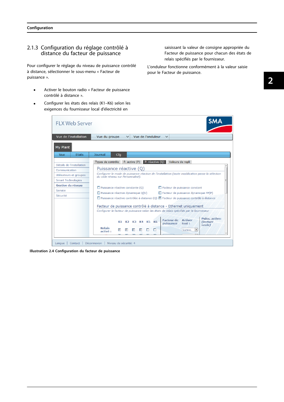 SMA FLX Series PLA Option User Manual | Page 36 / 62