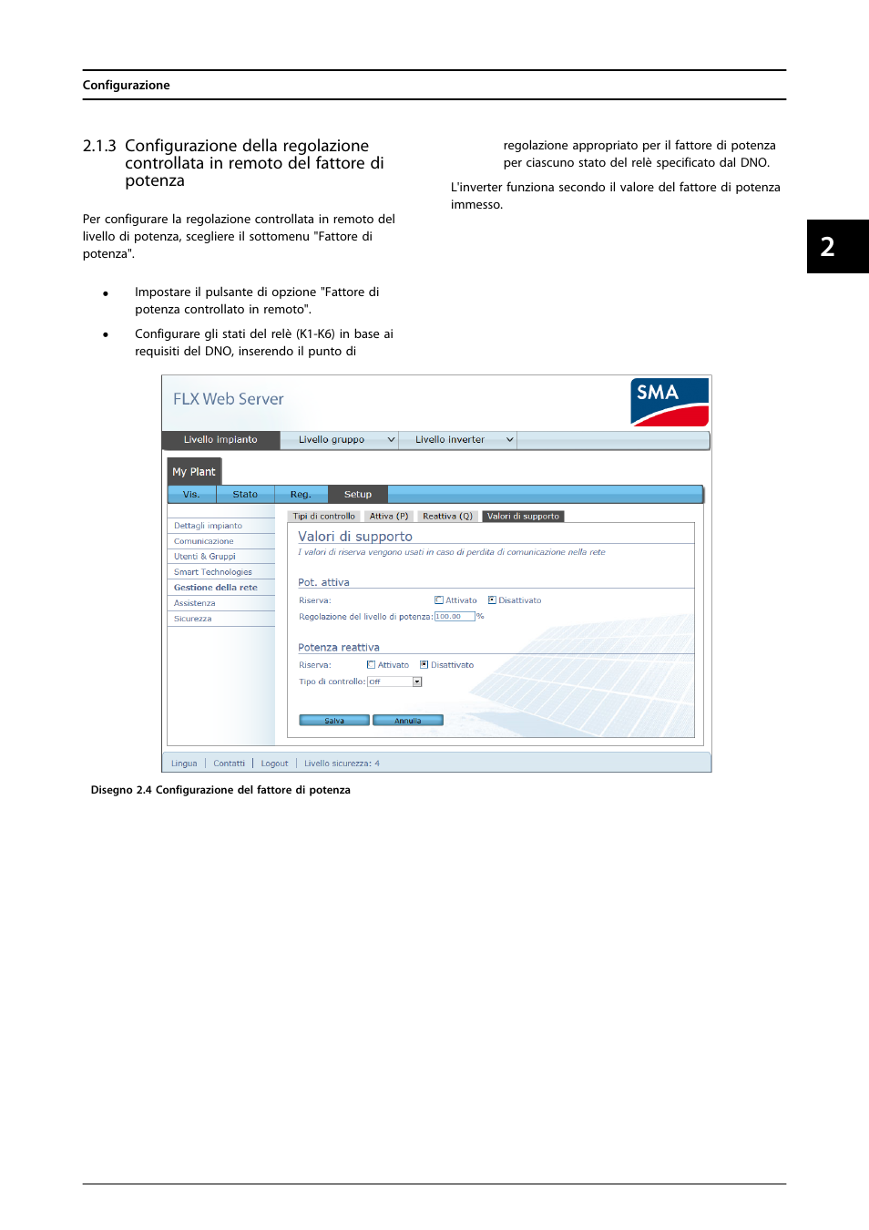 SMA FLX Series PLA Option User Manual | Page 60 / 62