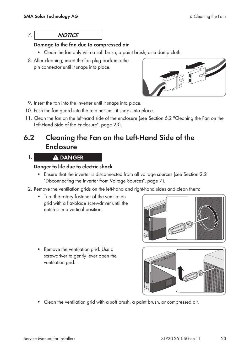 SMA 20000TL Service Manual User Manual | Page 23 / 46