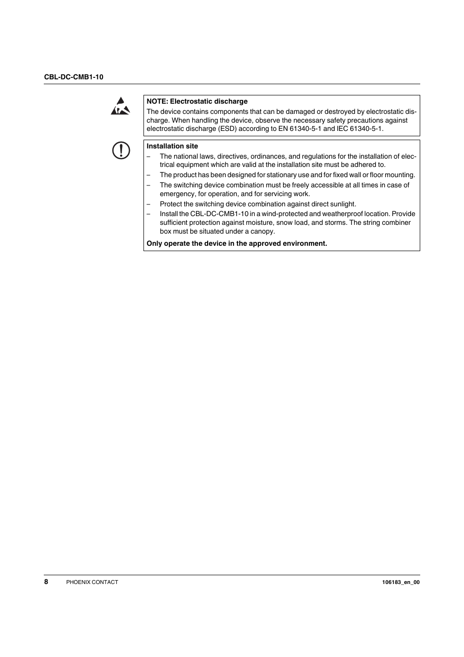 SMA CBL-DC-CMB1-10 User Manual | Page 8 / 24