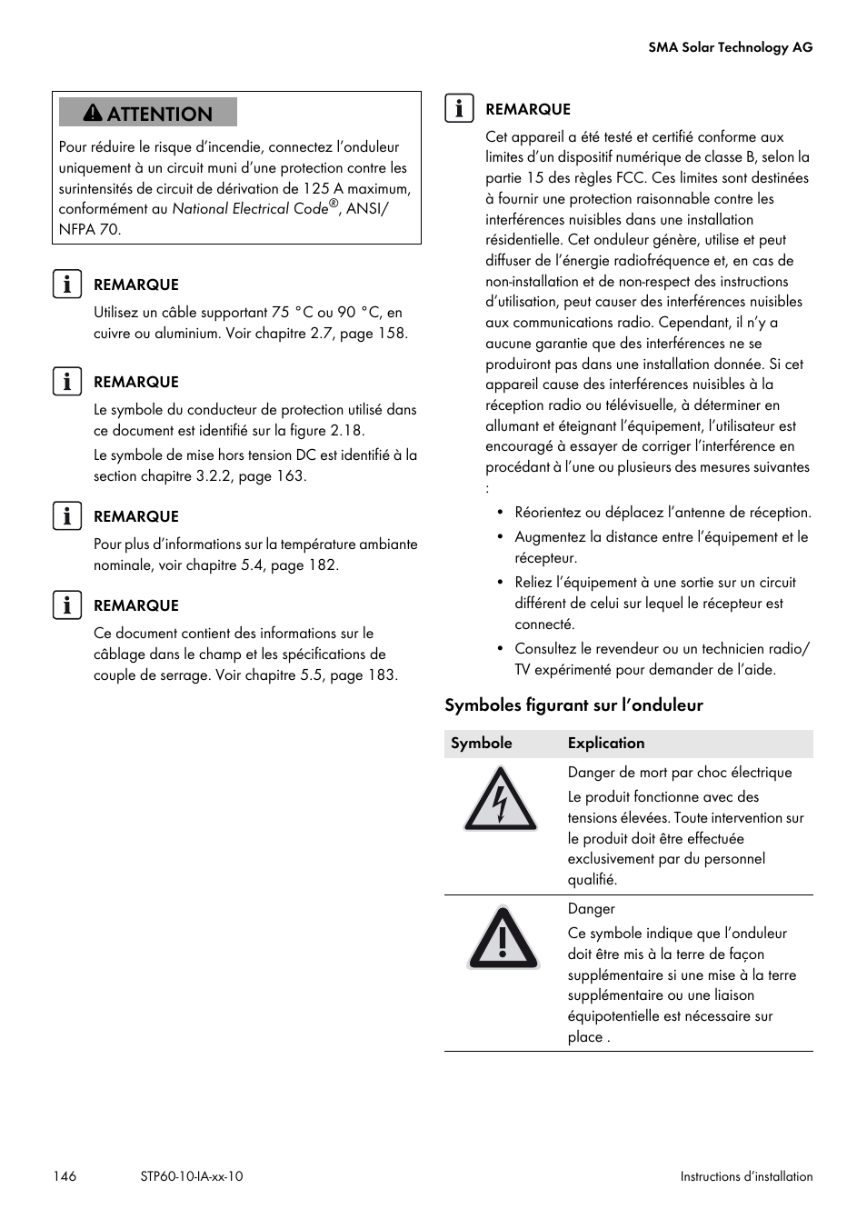 SMA STP 60-US-10 Installation User Manual | Page 146 / 232